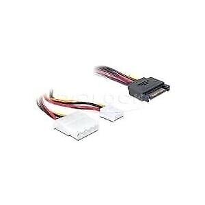 Zum Anschluss fr 1x IDE HDD und 1x Floppy Laufwerk  Anschlsse 15 Pin SATA Power
