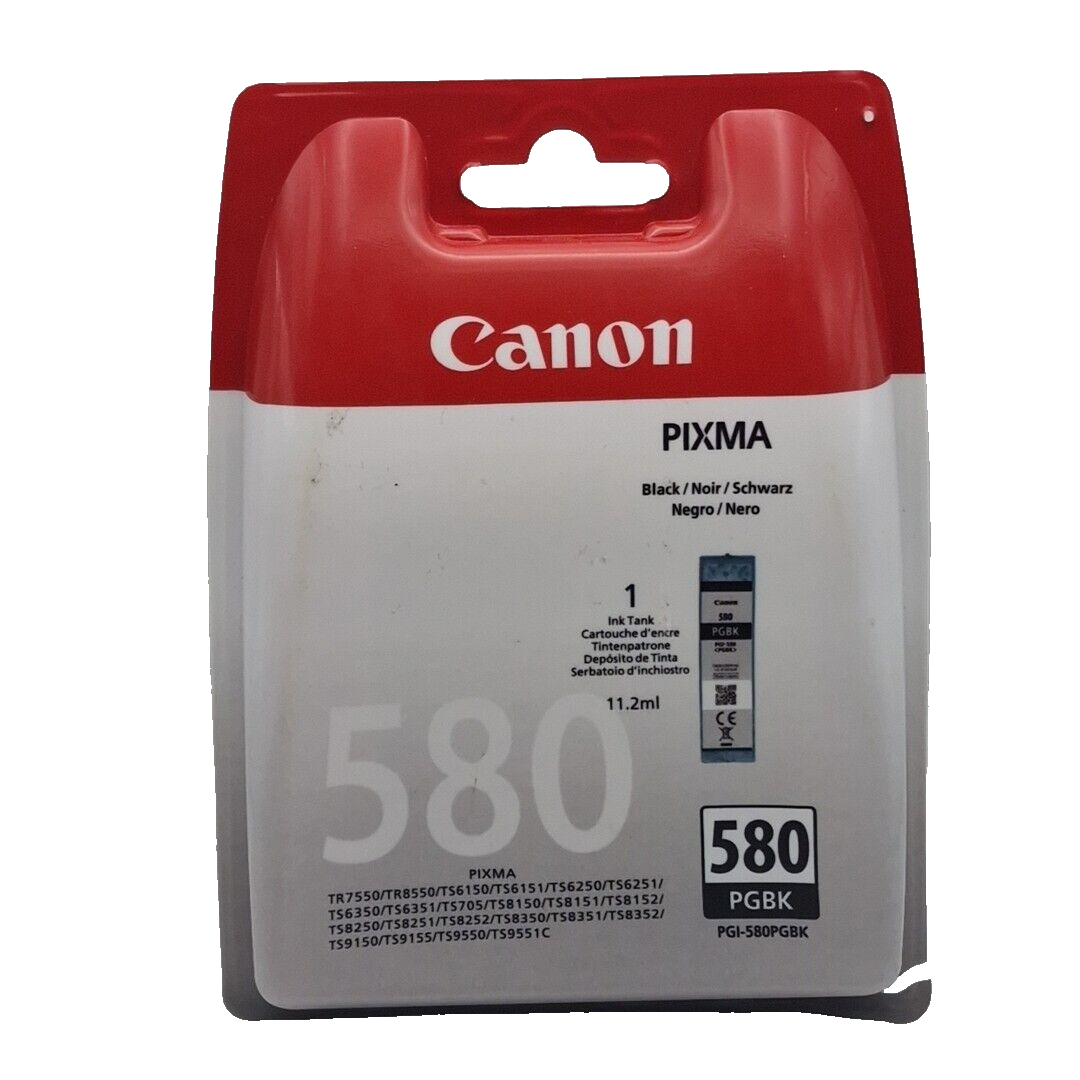 Cartuccia di inchiostro nero Canon PIXMA PGI-580PGBK originale 580 nuova e si...