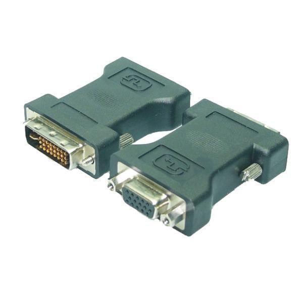M-Cab D-SUB/DVI-I Nero (DVI TO VGA ADAPTER - M/F - DUAL LINK 245 TO 15P)