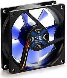 Noiseblocker BlackSilent Fan X2 - 80mm 1800rpm