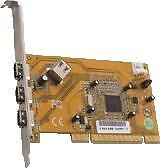 Interf. FireWire 3 porte PCI Da