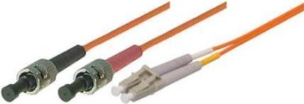 Cavo patch in fibra ottica 50/125 m fibra OM2 2x connettori ST/connettore duplex