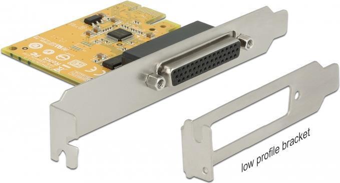 Delock Scheda PCI Express per 2 x seriali RS-232 ad alta velocità 921K - protezi
