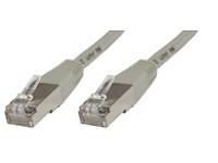 MicroConnect F/UTP CAT5e 10m Grey PVC  Outer Shield : Foil screening