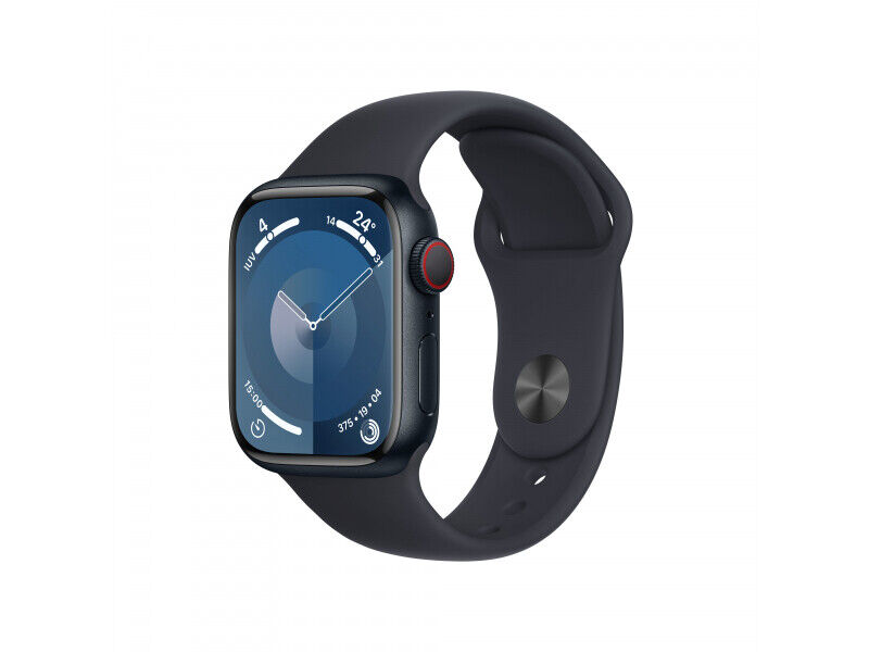 Apple Watch Series 9 41 mm Digitale 352 x 430 Pixel Touch screen 4G Nero Wi-Fi G