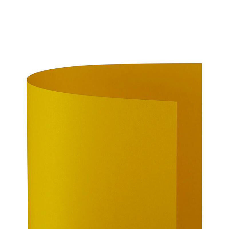 CARTONCINO BRISTOL LISCIO 200GR. 70X100 10 FF GIALLO ORO FAVINI - 17485.04
