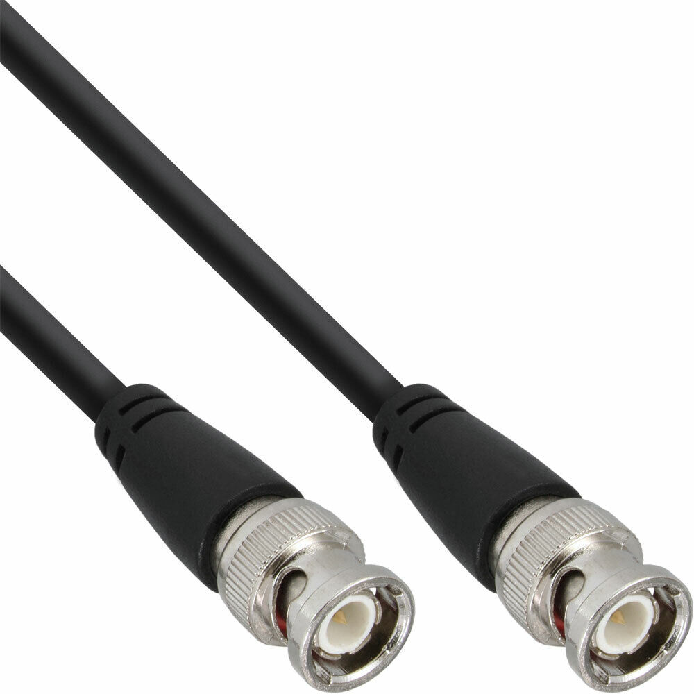 INL InLine® Cavo Video RG59 / 75Ohm coassiale, BNC maschio/maschio, 1m