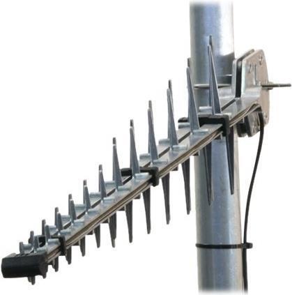 Frequenzgang 692 - 3800 MHz  Max. Gewinn 12dBi  Wideband Log-Periodic Dipole Ar