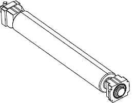 Zebra P1058930-080 nastro di stampa (Platen roller - fits for Zebra ZT410 - Warr