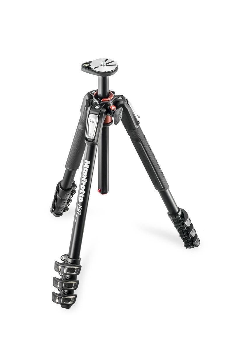 190 Aluminium 4-Section Tripod