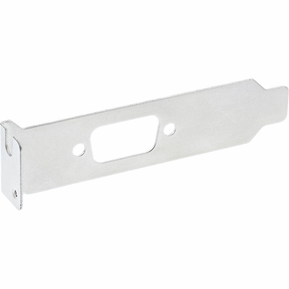 INL InLine® Staffa PCI Low Profile per montaggio porta seriale Sub-D 9 pim