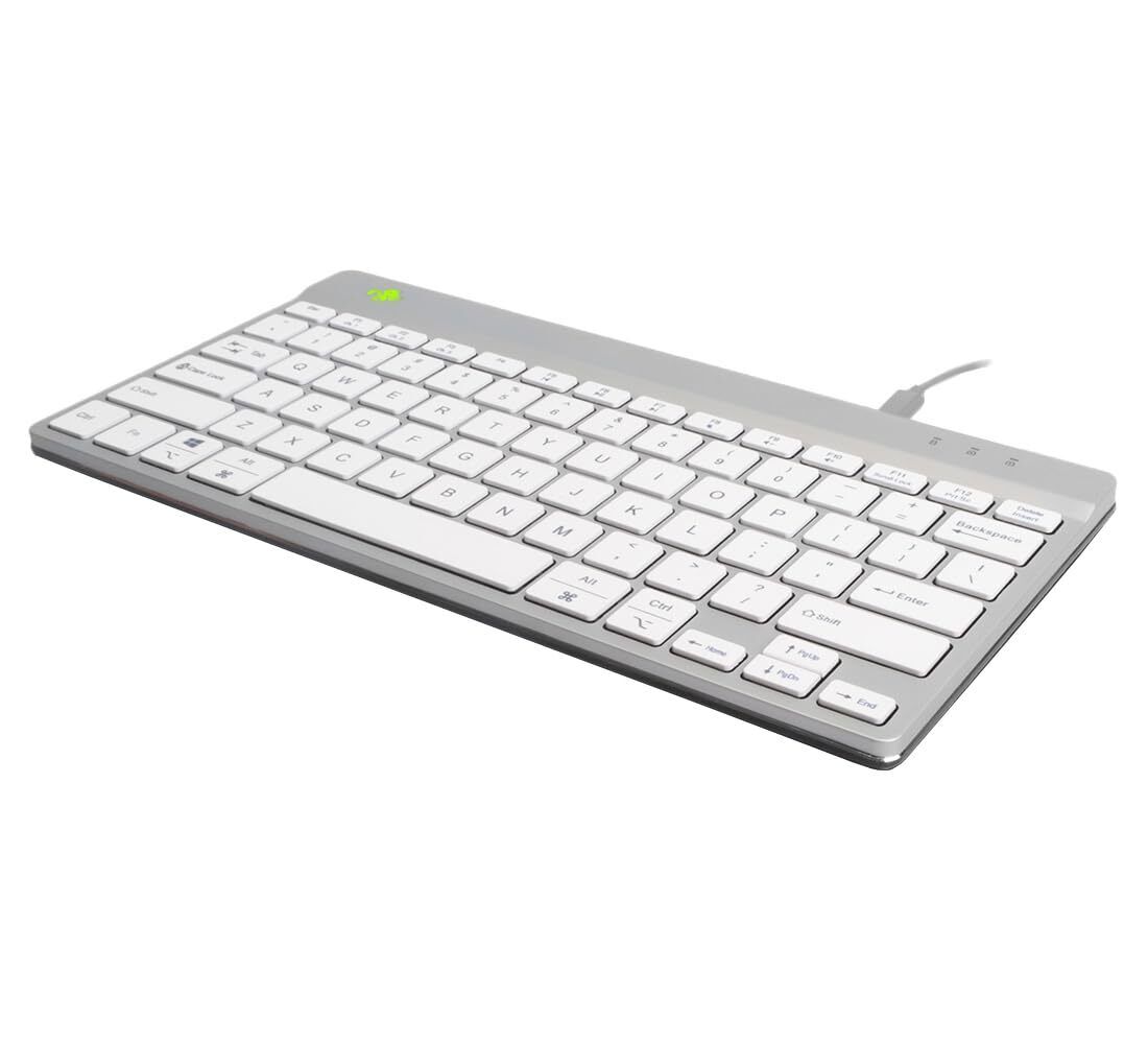 R-Go Tools Compact Break Ergonomic Keyboard QWERTY (ND), Wired, W128444809 (Keyb