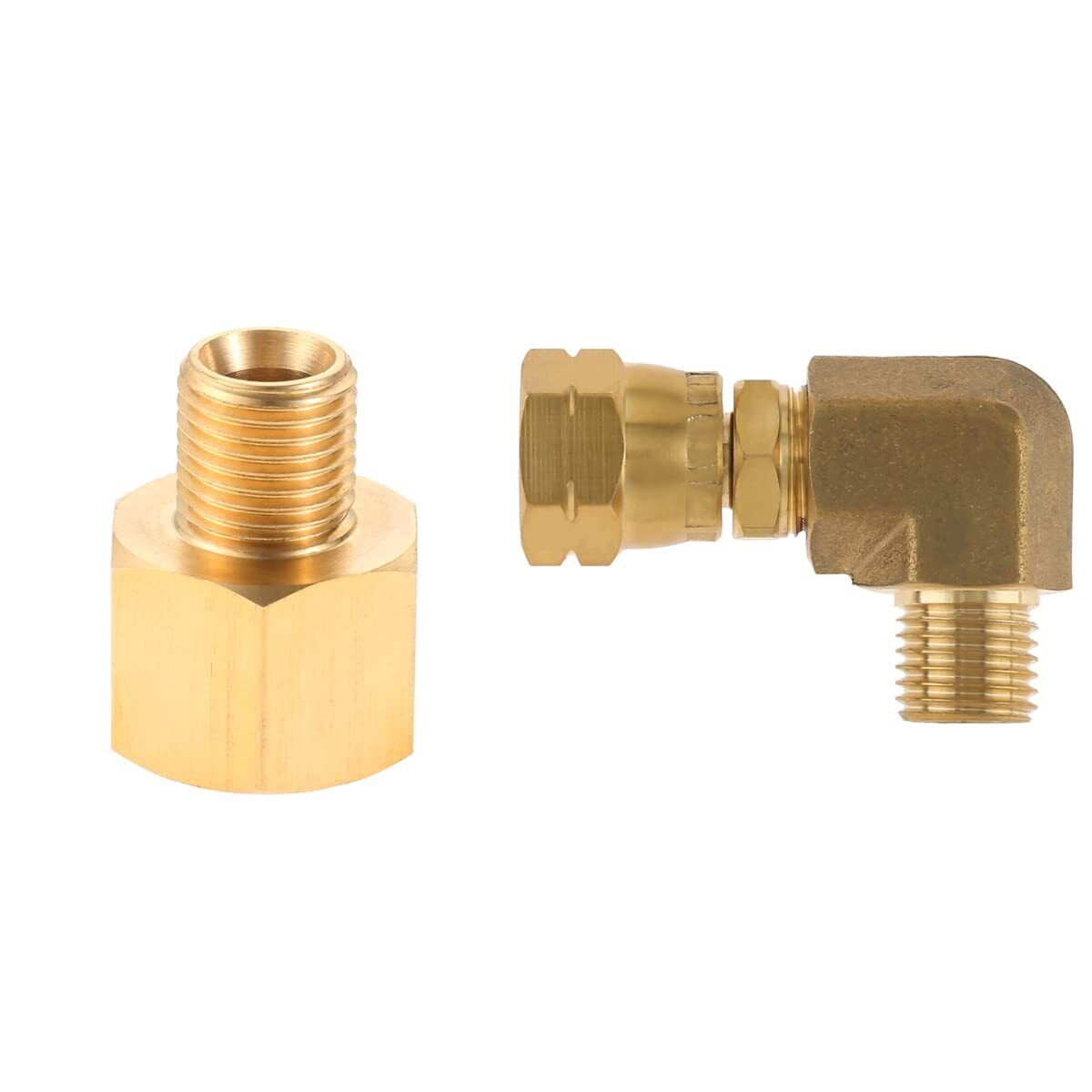 Hicello 1 set di adattatori a gas GPL, 1 adattatore a gas GPL, 1/2" R x (I1m)