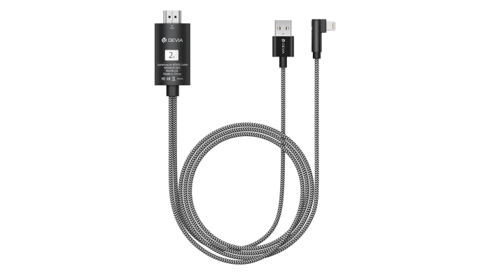 Cavo Adattatore Serie Storm da HDMI a Lightning Nero