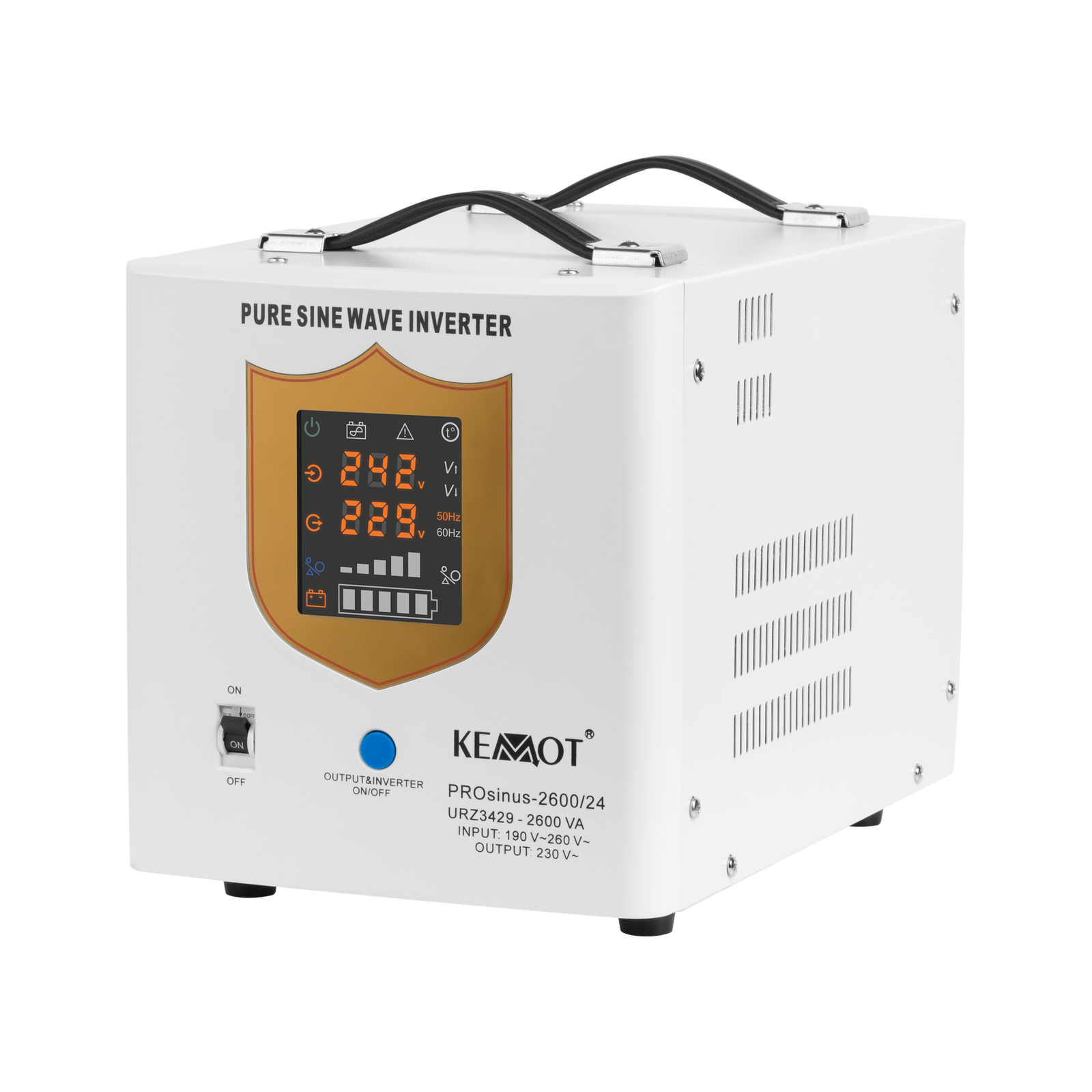 Gruppo di continuità Kemot PROsinus 2600 24V/230V