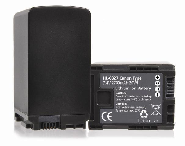BATTERIA DV CANON HL-C828