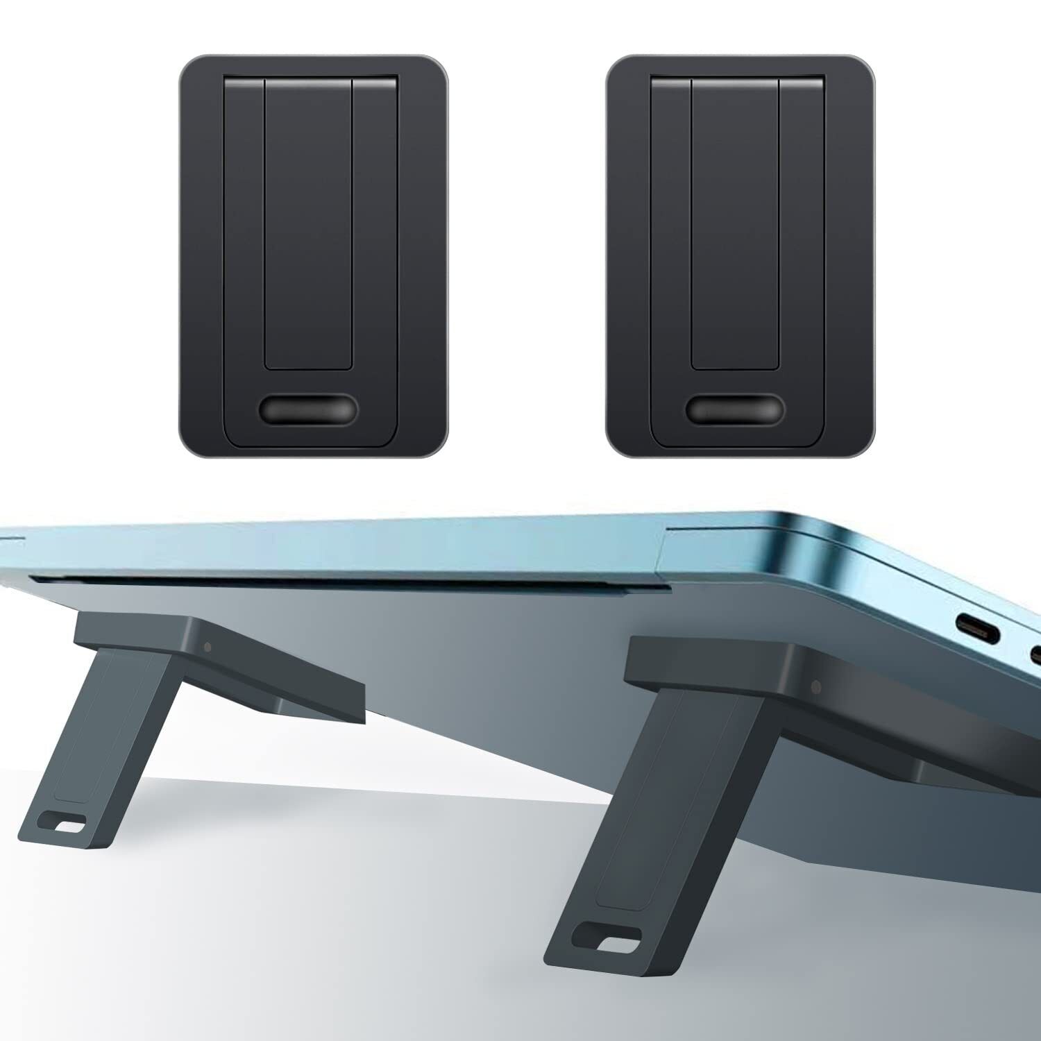 OYE 2 mini supporti per computer portatili invisibili portatili portatili por...