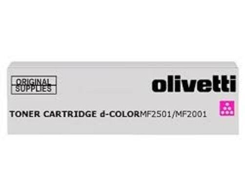 TONER ORIGINALE OLIVETTI DCOLOR MF 2001/2501 MAGENTA 6.000 PAGINE B0992