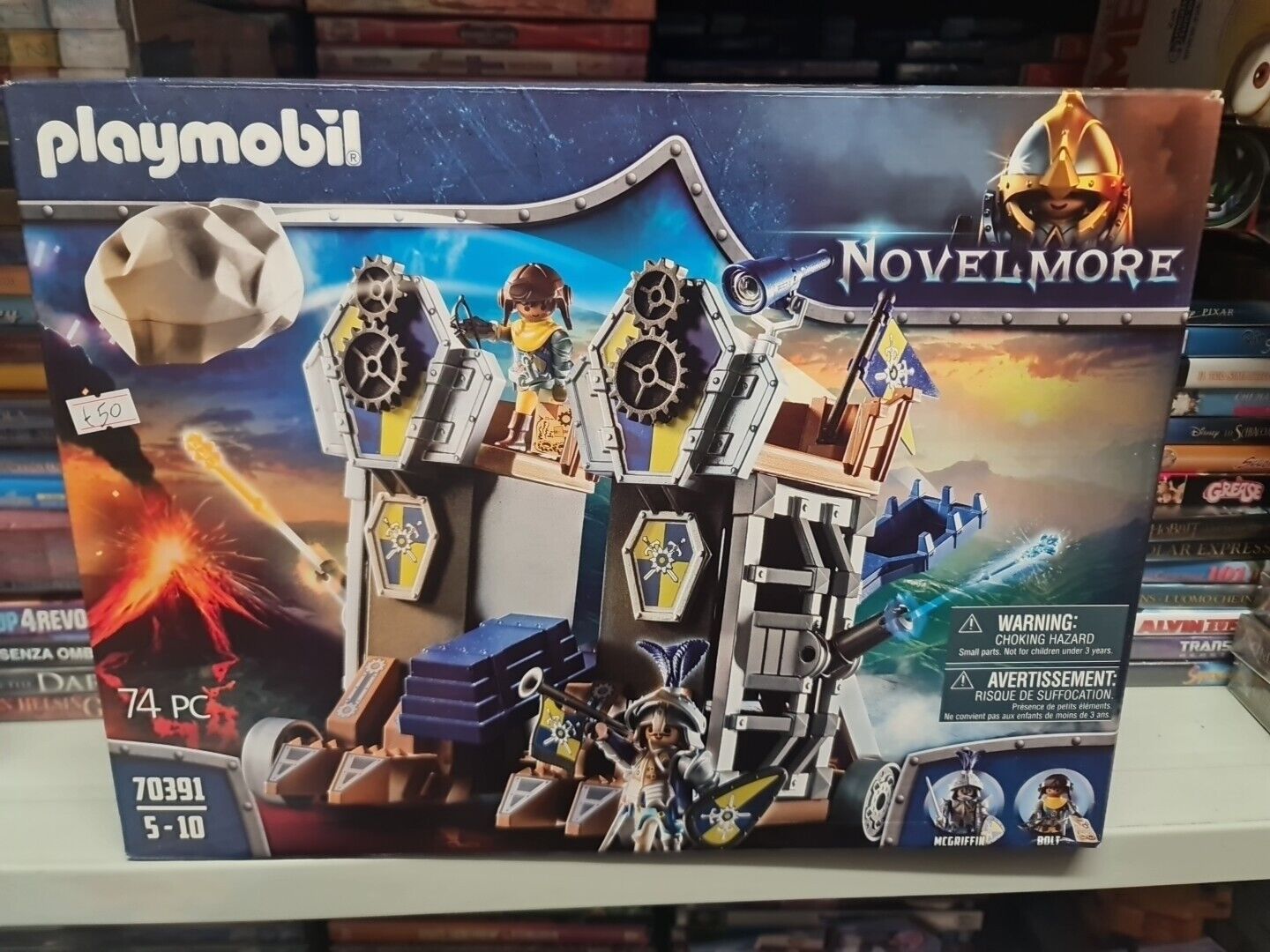 Playmobil Novelmore 70391 - Fortezza mobile di Novelmore (g5q)