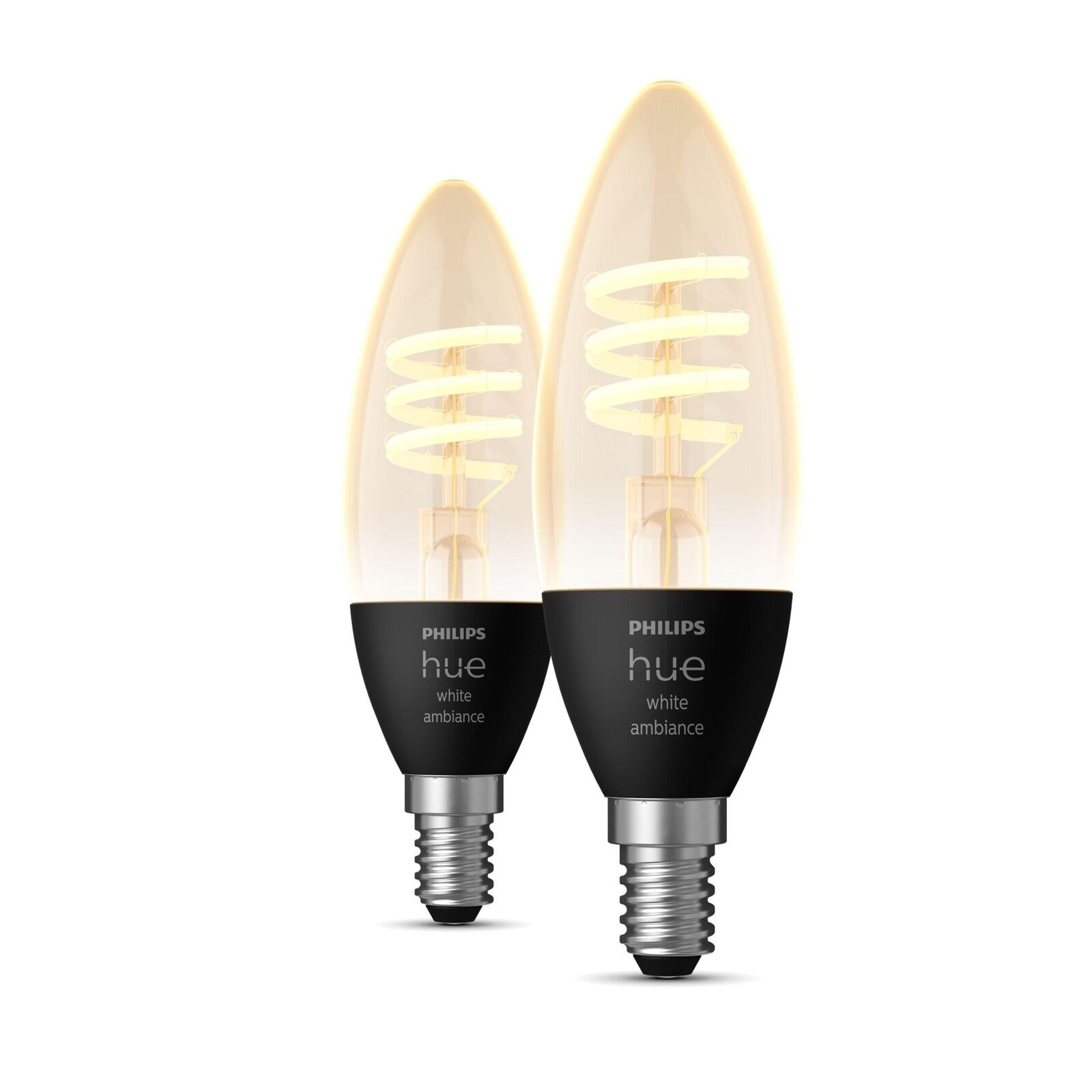 Philips Hue White Ambiance Filament 2 Lampadine Smart E14 30 W