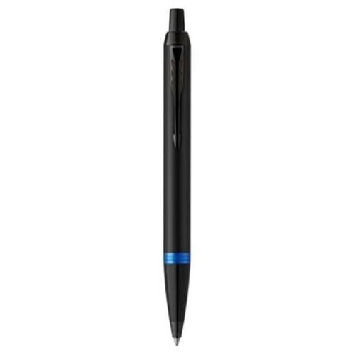 Penna a sfera Parker IM Vibrant Ring Blue punta M Parker 2172941