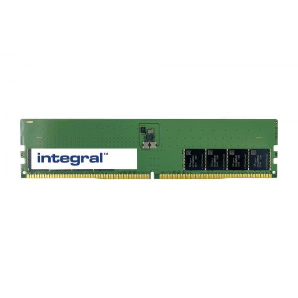 Integral 32gb Pc Ram Module Ddr5 4800mhz Pc5-38400 Unbuffered NoN-Ecc 1.1v 2gx8