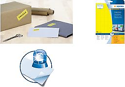HERMA 4563 Rettangolo Blu 80 pezzo(i) etichetta autoadesiva (4563)