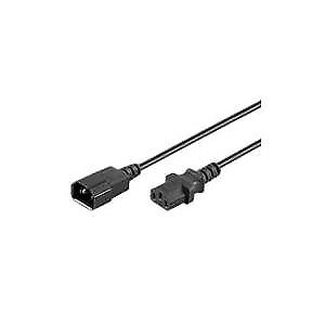 goobay Corrente IEC 60320 C14 Corrente IEC 60320 C13 Assortimento cavo di prolun
