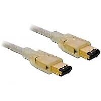 Mit diesem Kabel knnen Sie verschiedene FireWire Gerte mit 6 pin Anschluss wie z
