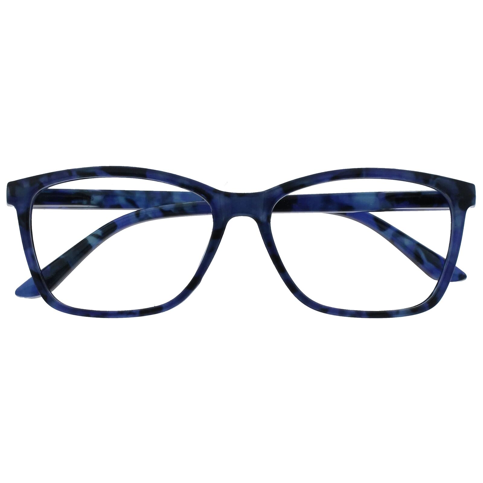 The Reading Glasses Company Blu Tartaruga Wrap Lettori Grande Stile (w2i)
