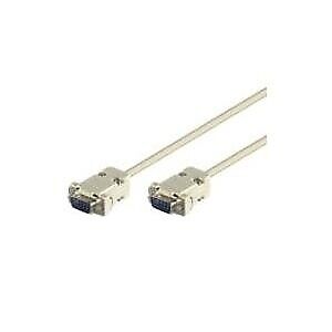 wentronic - cavo seriale - da DB-9 (M) a DB-9 (M) - 2 m