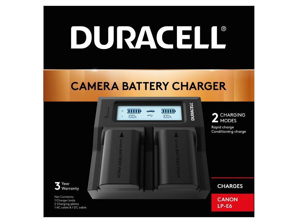 Duracell LED Dual DSLR Battery Charger