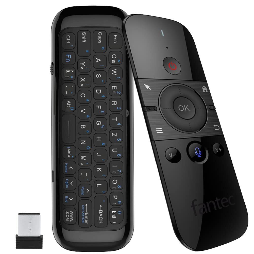 Fantec AIR-300 Air Mouse keyboard remote control
