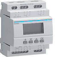 Hager EGN400   - Time switch - Digital - Wireless - Gray - Plastic - IP20
