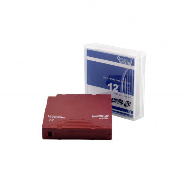 434177 Overland-Tandberg TANDBERG LTO-8 CARTR 12TB/30TB UN-LABELED WITH CASE 20-
