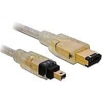 DeLOCK - IEEE 1394-Kabel - FireWire 6-polig (M) - FireWire 4-polig (M) - 1 m ( I