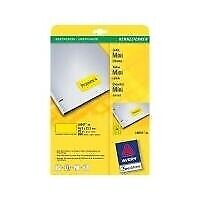 Etichette universali AVERY Zweckform L6041-20 457 x 212 mm giallo