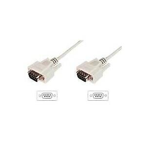 CAVO PROLUNGA PER MODEM- MOUSE ECC. PIN-TO-PIN (MODEM CABLE) 9 POLI MASCHIO/MASC