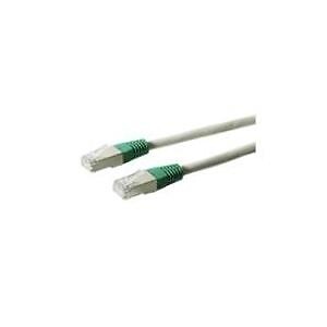 Cavo patch crossover CAT5e 50m 2xRJ45 F/UTP verde-grigio