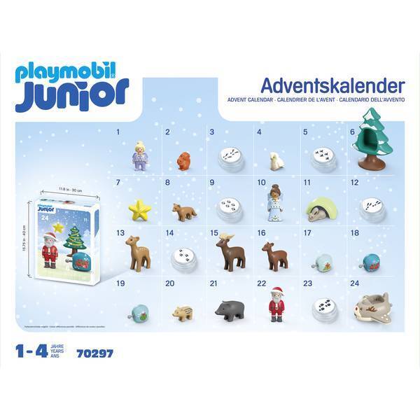 Playmobil 70297 ® 123 Calendario dellavvento Natale neve