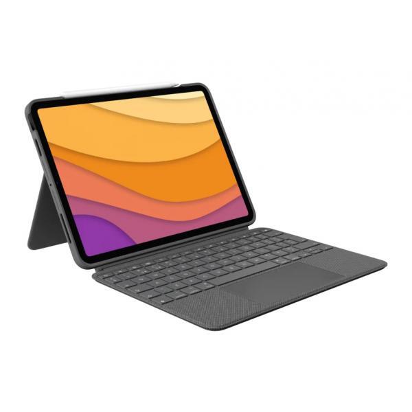 Logitech Combo Touch Qwerty Inglese Uk Smart Connector Grigio (logitech Combo To