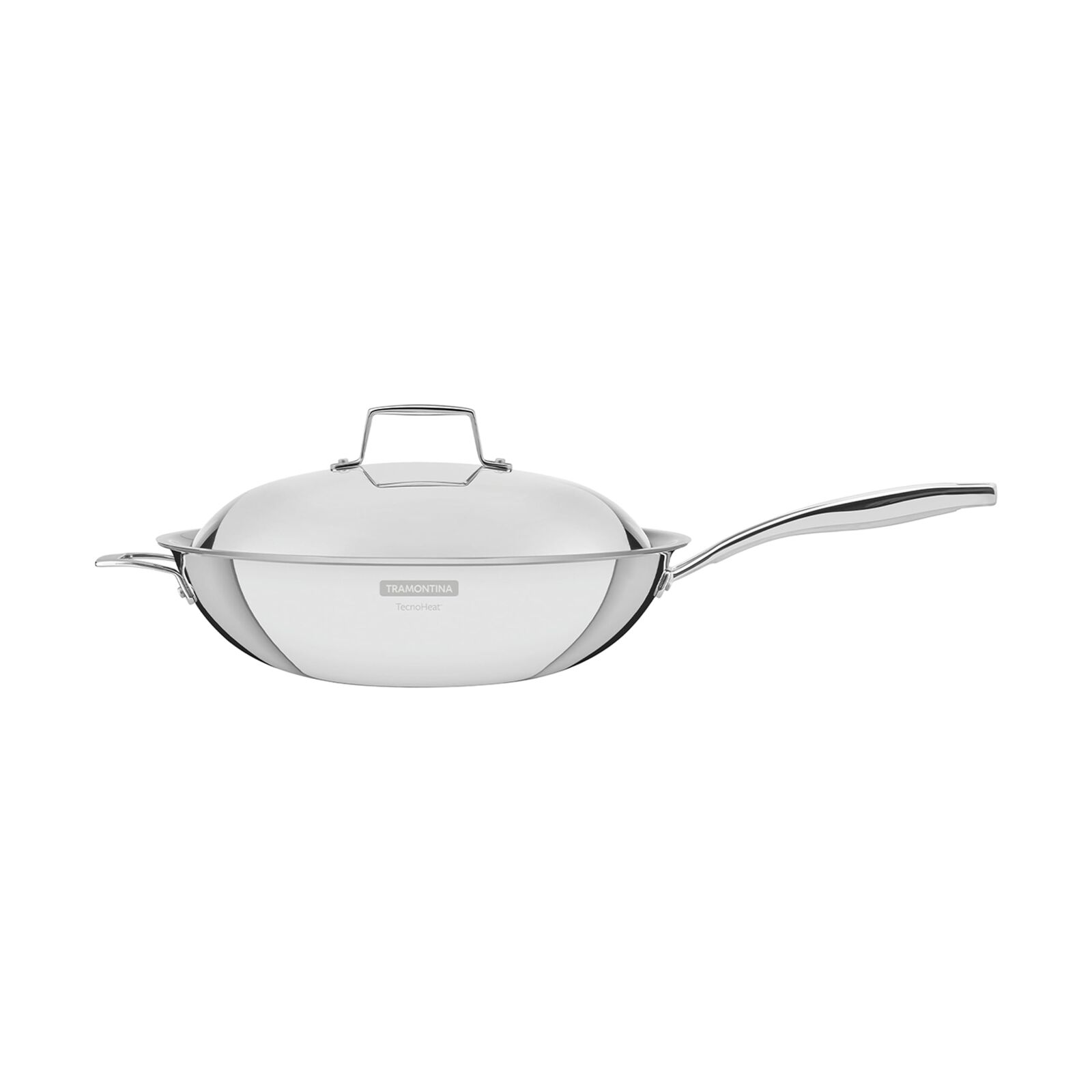 Tramontina Grano Wok, Inossidabile, Acciaio Inox (A3b)
