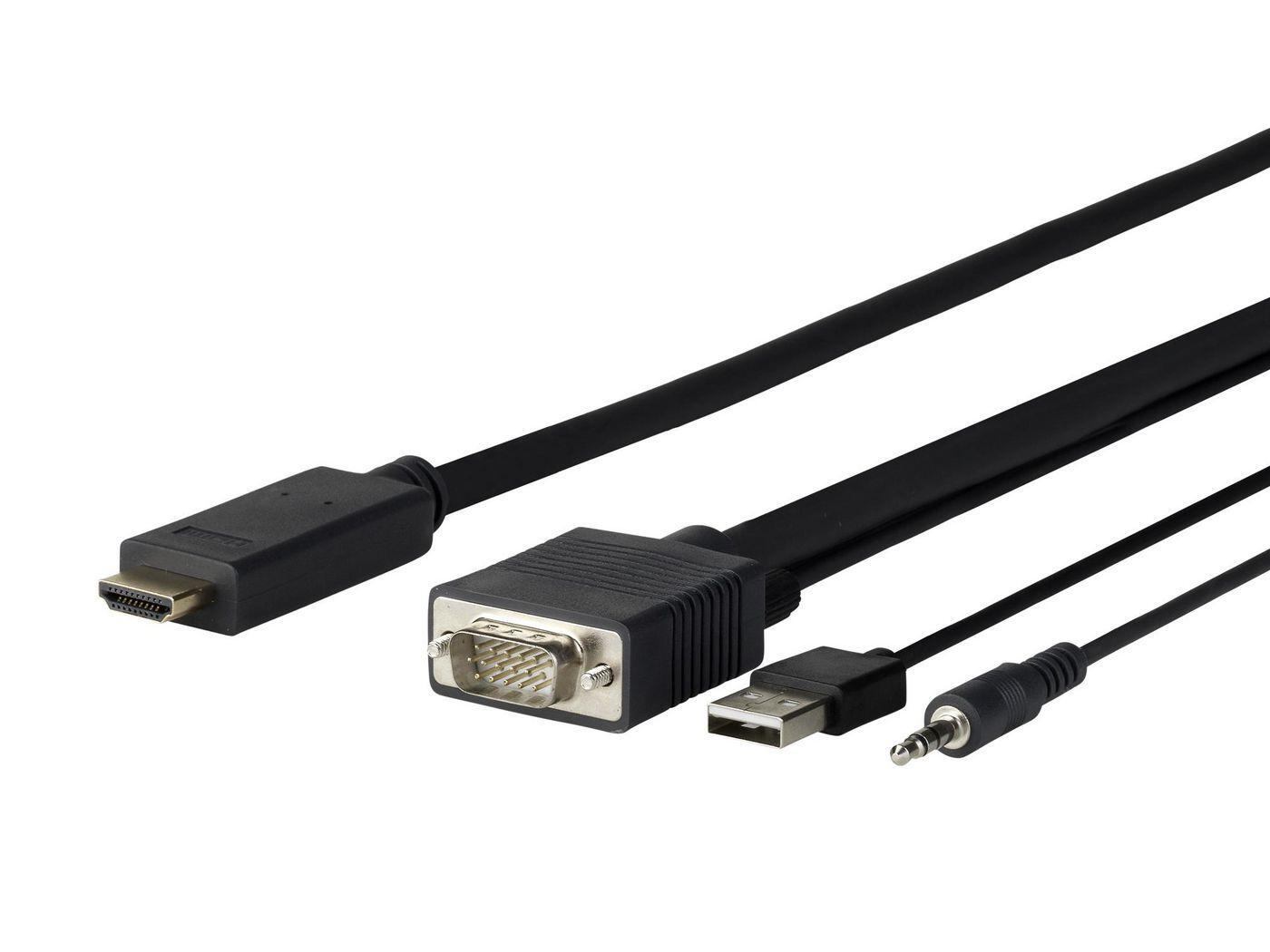 PRO VGA + AUDIO TO HDMI