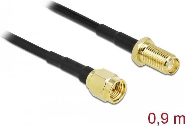 Anschlsse 1 x SMA Stecker  1 x SMA Buchse  Impedanz 50 Ohm  Kabeltyp LMR100  Kab
