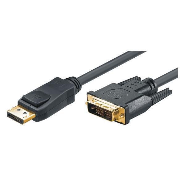 M-Cab 7003472 cavo e adattatore video 3 m DisplayPort DVI Nero (3M DP DVI CABLE
