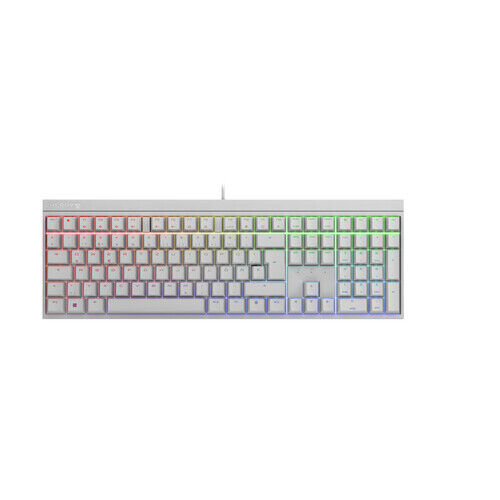 CHERRY MX 2.0S RGB tastiera USB QWERTZ Tedesco Bianco