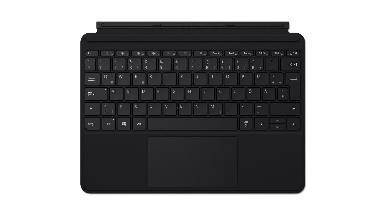 MICROSOFT SURFACE GO TYPE COVER BLACK KCN-00034