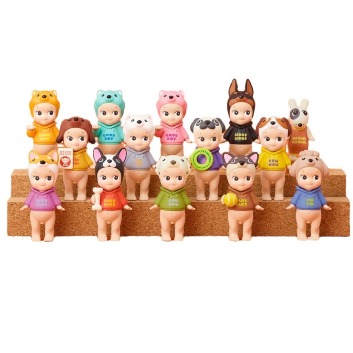 Sonny Angel Una statuetta bambino serie Dog Time Cane
