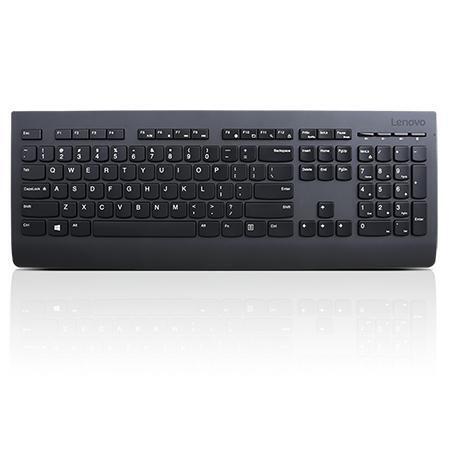 Lenovo 4X30H56873 tastiera RF Wireless QWERTY Inglese UK Nero (PROFESSIONAL WIRE