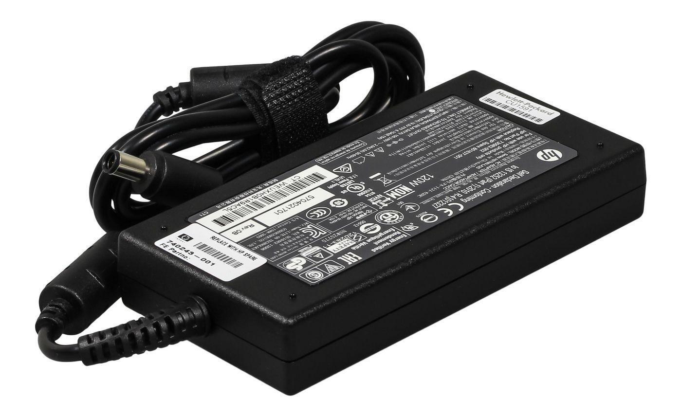 HP AC 120W adattatore e invertitore Interno Nero (AC ADAPTOR 120W 19.5V - POWER